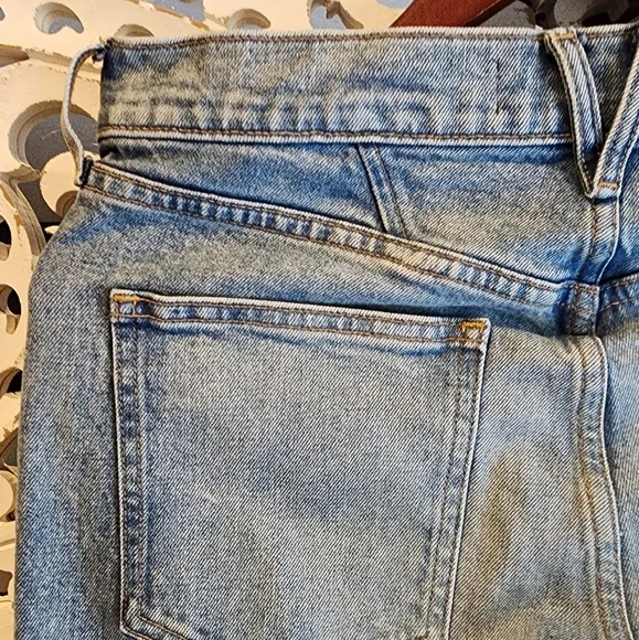 VERONICA BEARD RYLEIGH SLIM STRAIGHT HIGH RISE JEANS WITH YOKE Size 29/8 - Picture 13 of 14